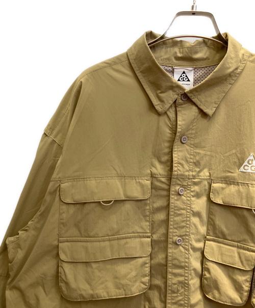 NIKE ACG（ナイキエーシージー）NIKE ACG (ナイキエーシージー) WEAVER L/S TOP ベージュ サイズ:XLの古着・服飾アイテム