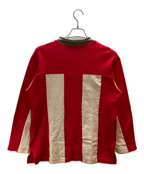 MAISON SPECIAL（メゾンスペシャル）MAISON SPECIAL (メゾンスペシャル) 長袖カットソー レッド サイズ:フリーの古着・服飾アイテム