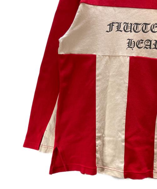 MAISON SPECIAL（メゾンスペシャル）MAISON SPECIAL (メゾンスペシャル) 長袖カットソー レッド サイズ:フリーの古着・服飾アイテム