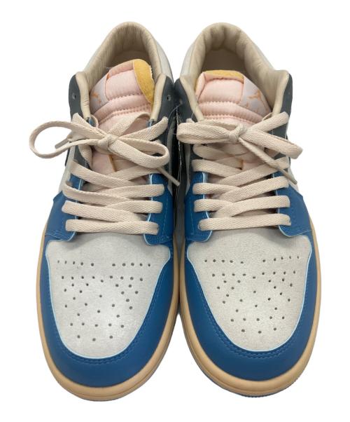 NIKE（ナイキ）NIKE (ナイキ) AIR JORDAN 1 LOW SE TOKYO 96 グレー×ブルー サイズ:SIZE 27.5cm 未使用品の古着・服飾アイテム