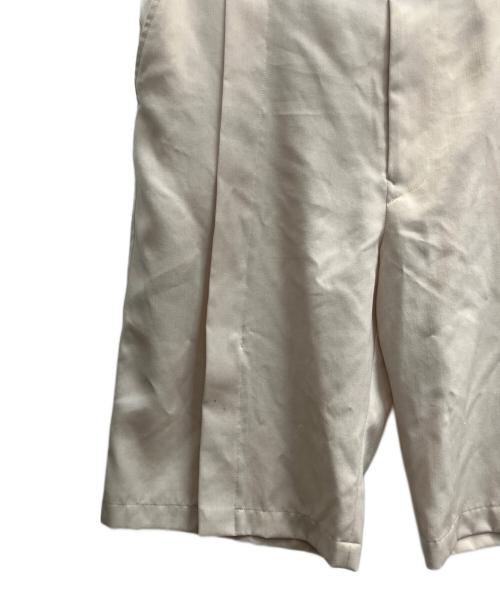 Ujoh（ウジョー）Ujoh (ウジョー) ハーフパンツ ベージュ サイズ:SIZE 2の古着・服飾アイテム