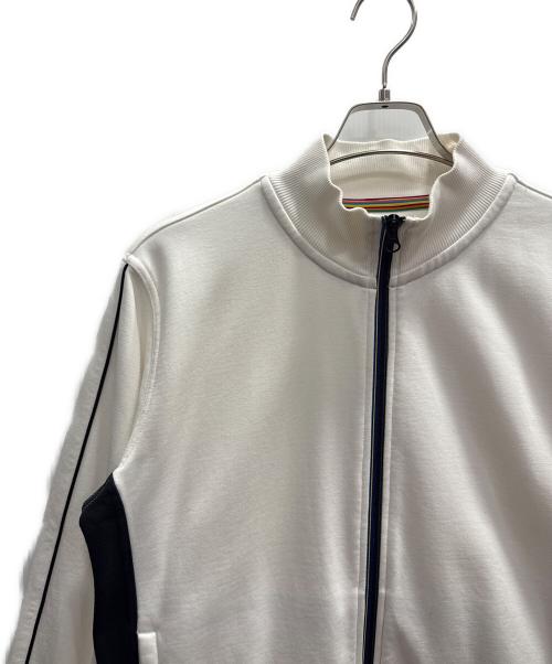 PAUL SMITH（ポールスミス）PAUL SMITH (ポールスミス) カラージップパーカー ホワイト サイズ:Ｌの古着・服飾アイテム