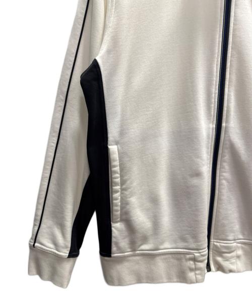PAUL SMITH（ポールスミス）PAUL SMITH (ポールスミス) カラージップパーカー ホワイト サイズ:Ｌの古着・服飾アイテム