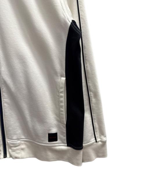 PAUL SMITH（ポールスミス）PAUL SMITH (ポールスミス) カラージップパーカー ホワイト サイズ:Ｌの古着・服飾アイテム