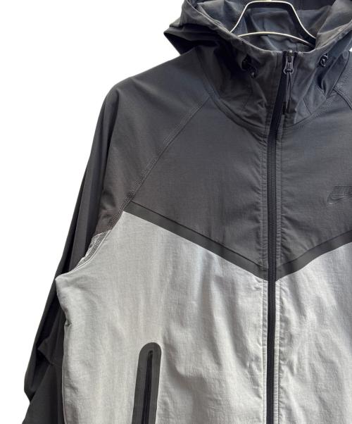 NIKE（ナイキ）NIKE (ナイキ) ウィンドランナーメンズ ウーブン フルジップ ジャケット グレー サイズ:Ｌの古着・服飾アイテム