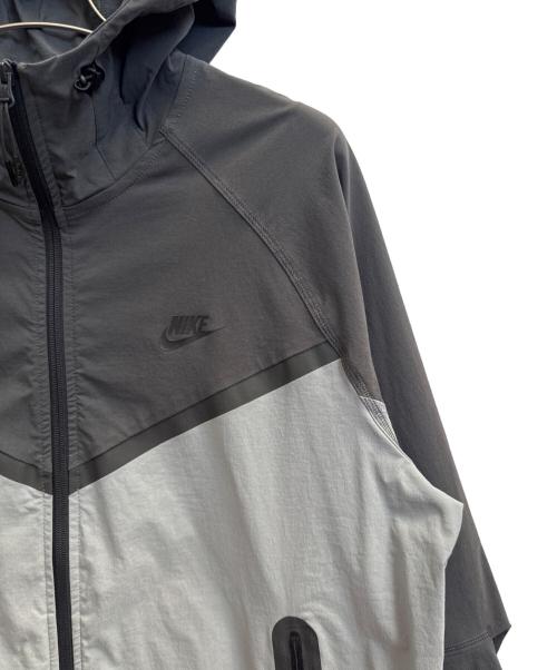 NIKE（ナイキ）NIKE (ナイキ) ウィンドランナーメンズ ウーブン フルジップ ジャケット グレー サイズ:Ｌの古着・服飾アイテム