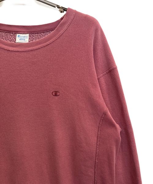 Champion REVERSE WEAVE（チャンピオン リバース ウィーブ）Champion REVERSE WEAVE (チャンピオン リバース ウィーブ) スウェット ピンク サイズ:Мの古着・服飾アイテム