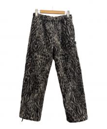 stussy×MAPEL（ステューシー×メープル）の古着「WILDLIFE WOOL BEACH PANT」｜ブラック