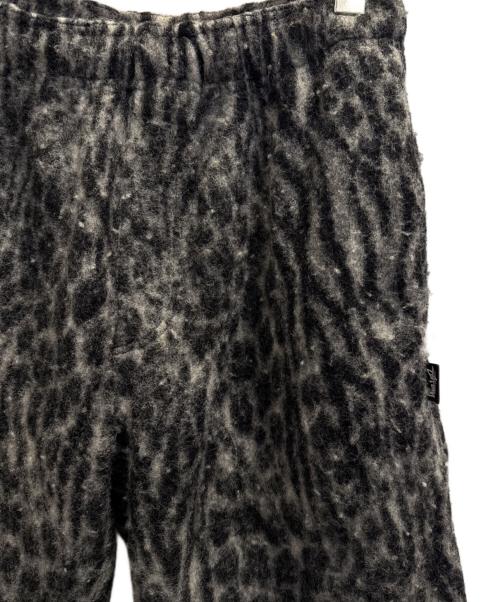stussy（ステューシー）stussy (ステューシー) MAPEL (メープル) WILDLIFE WOOL BEACH PANT ブラック サイズ:Ｓの古着・服飾アイテム