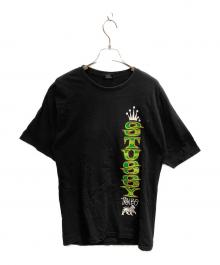 stussy（ステューシー）の古着「半袖カットソー」｜ブラック