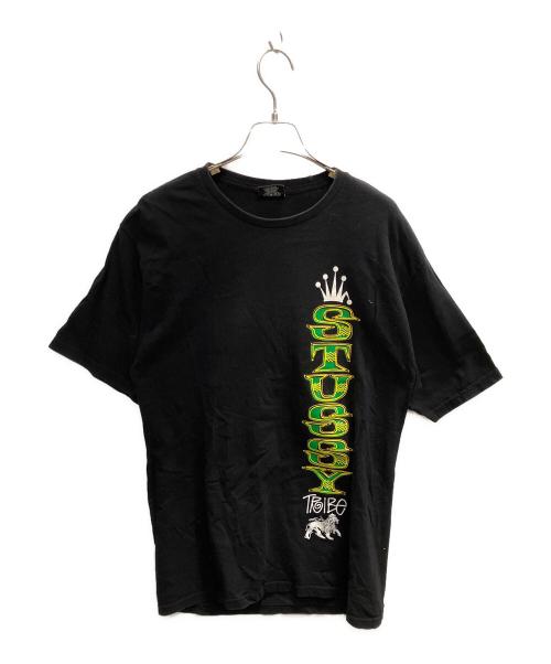 stussy（ステューシー）stussy (ステューシー) 半袖カットソー ブラック サイズ:Мの古着・服飾アイテム