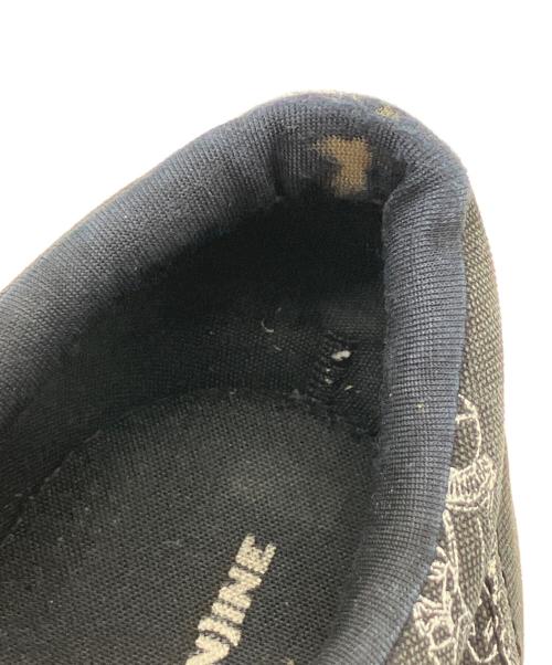 NUMBER (N)INE（ナンバーナイン）NUMBER (N)INE (ナンバーナイン) ナイト柄ローカットスニーカー ブラック サイズ:SIZE 7の古着・服飾アイテム