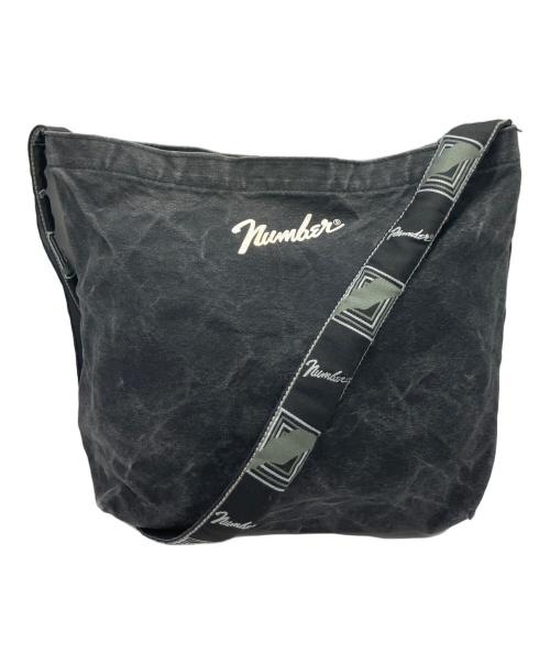 NUMBER (N)INE（ナンバーナイン）NUMBER (N)INE (ナンバーナイン) FENDERロゴ風ショルダーバッグ ブラックの古着・服飾アイテム