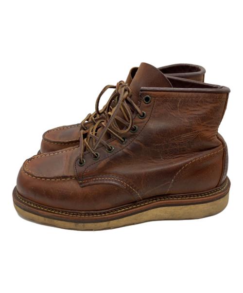 RED WING（レッドウィング）RED WING (レッドウィング) ショートブーツ ブラウン サイズ:SIZE 25cmの古着・服飾アイテム