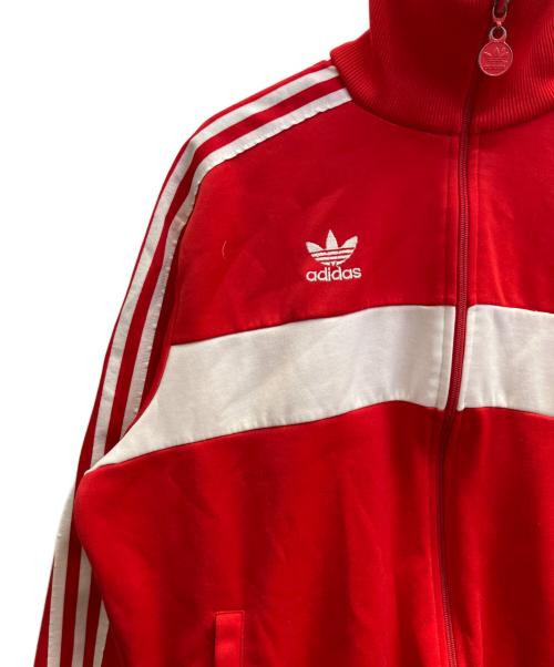 adidas（アディダス）adidas (アディダス) 80'sトラックジャケット レッド サイズ:Ｌの古着・服飾アイテム