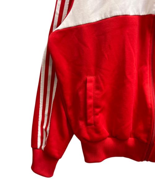 adidas（アディダス）adidas (アディダス) 80'sトラックジャケット レッド サイズ:Ｌの古着・服飾アイテム