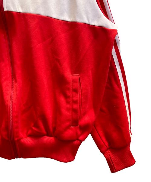 adidas（アディダス）adidas (アディダス) 80'sトラックジャケット レッド サイズ:Ｌの古着・服飾アイテム