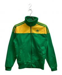 adidas Originals（アディダスオリジナル）の古着「00'sトラックジャケット」｜イエロー×グリーン
