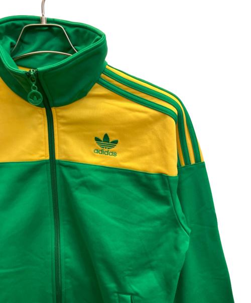 adidas Originals（アディダスオリジナル）adidas Originals (アディダスオリジナル) 00'sトラックジャケット イエロー×グリーン サイズ:Мの古着・服飾アイテム
