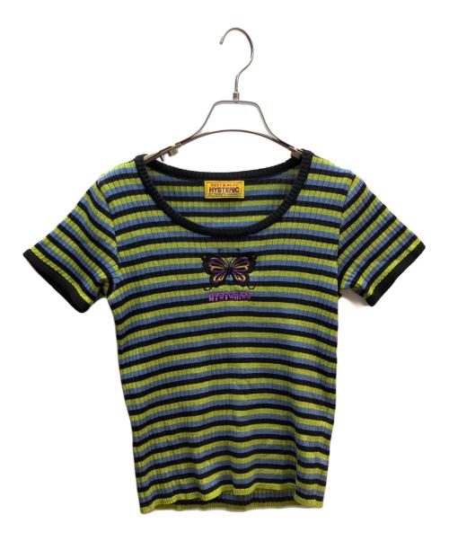 Hysteric Glamour（ヒステリックグラマー）Hysteric Glamour (ヒステリックグラマー) BUTTERFLY BABE刺繍 プルオーバー マルチカラー サイズ:フリーの古着・服飾アイテム