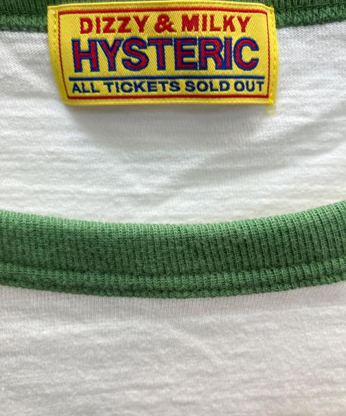 Hysteric Glamour（ヒステリックグラマー）Hysteric Glamour (ヒステリックグラマー) HYS TRACKS Tシャツ ホワイト サイズ:フリーの古着・服飾アイテム