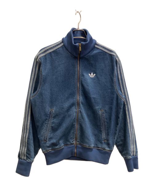 adidas（アディダス）adidas (アディダス) アディカラー デニム ファイヤーバード トラックトップ インディゴ サイズ:Ｓの古着・服飾アイテム