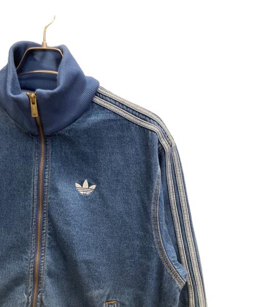 adidas（アディダス）adidas (アディダス) アディカラー デニム ファイヤーバード トラックトップ インディゴ サイズ:Ｓの古着・服飾アイテム