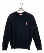 maison kitsune×ACIEDアシッドメゾンキツネ×アシッド）の古着「スウェット」｜ブラック