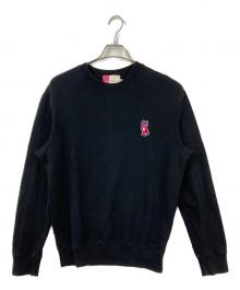 maison kitsune×ACIED（アシッドメゾンキツネ×アシッド）の古着「スウェット」｜ブラック