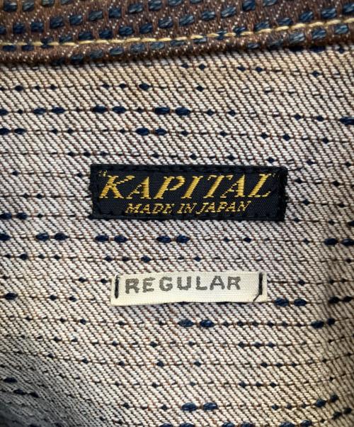 KAPITAL（キャピタル）KAPITAL (キャピタル) センチュリーデニムウエスタンデニムジャケット カキシブ サイズ:44の古着・服飾アイテム