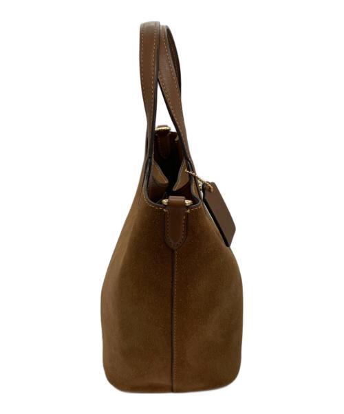 COACH（コーチ）COACH (コーチ) ハンナ バケット バッグ ブラウンの古着・服飾アイテム