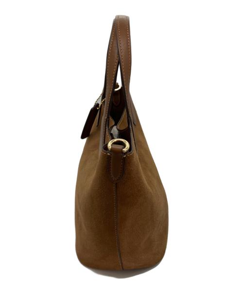 COACH（コーチ）COACH (コーチ) ハンナ バケット バッグ ブラウンの古着・服飾アイテム