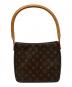 LOUIS VUITTON (ルイ ヴィトン) モノグラムルーピングMMショルダーバッグ：80000円