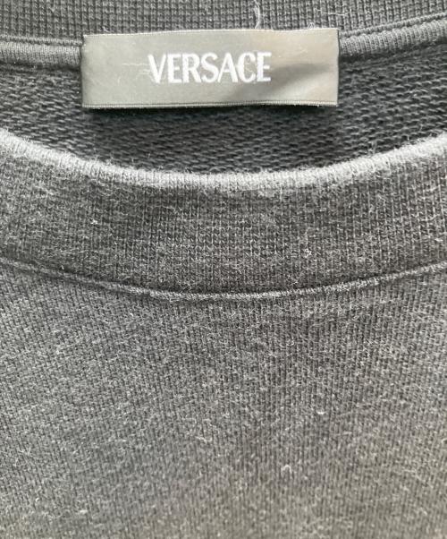 VERSACE（ヴェルサーチェ）VERSACE (ヴェルサーチェ) スウェット ブラック サイズ:XLの古着・服飾アイテム