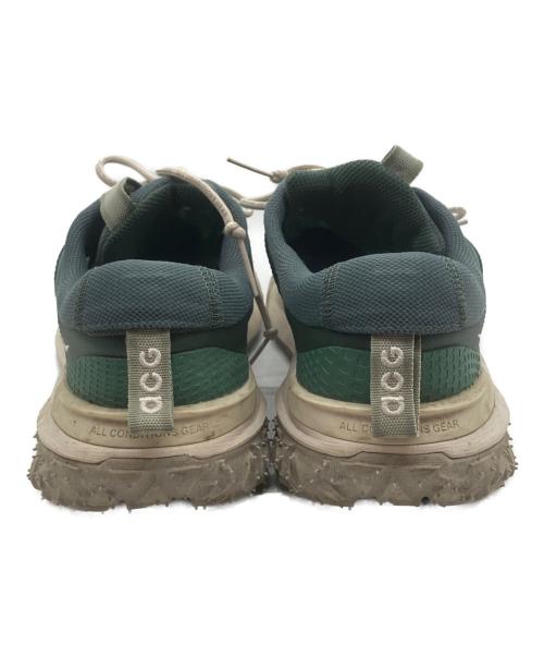 NIKE ACG（ナイキエーシージー）NIKE ACG (ナイキエーシージー) マウンテン フライ 2 ロー スニーカー グリーン×グレー サイズ:SIZE 28cmの古着・服飾アイテム
