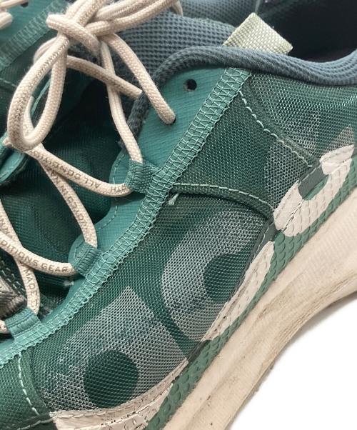 NIKE ACG（ナイキエーシージー）NIKE ACG (ナイキエーシージー) マウンテン フライ 2 ロー スニーカー グリーン×グレー サイズ:SIZE 28cmの古着・服飾アイテム