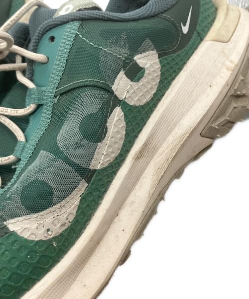 NIKE ACG（ナイキエーシージー）NIKE ACG (ナイキエーシージー) マウンテン フライ 2 ロー スニーカー グリーン×グレー サイズ:SIZE 28cmの古着・服飾アイテム