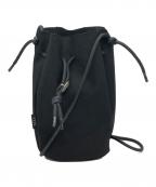 s'yteサイト）の古着「CONCHO DRAWSTRING SHOULDER BAG」｜ブラック