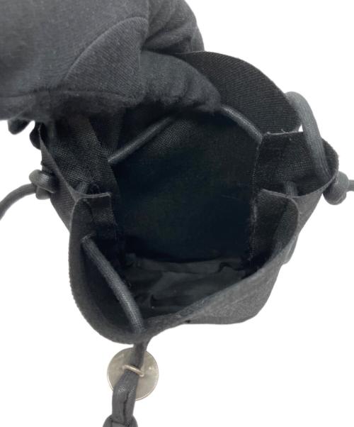 s'yte（サイト）s'yte (サイト) CONCHO DRAWSTRING SHOULDER BAG ブラックの古着・服飾アイテム