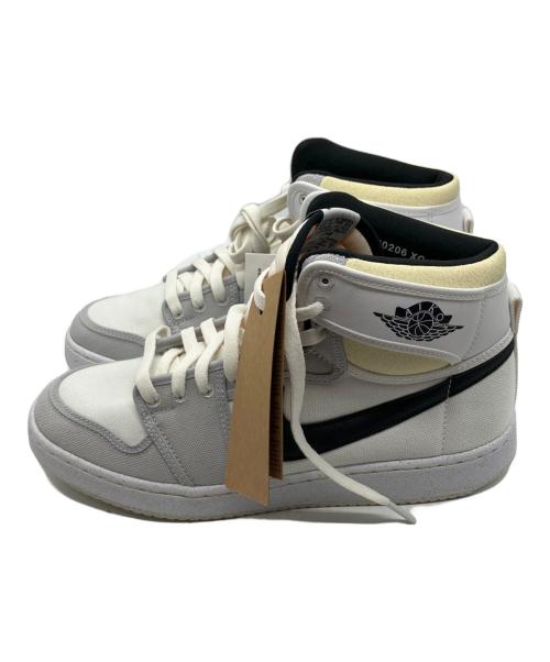 NIKE（ナイキ）NIKE (ナイキ) AIR JORDAN1 KO ホワイト×グレー サイズ:SIZE 27cm 未使用品の古着・服飾アイテム