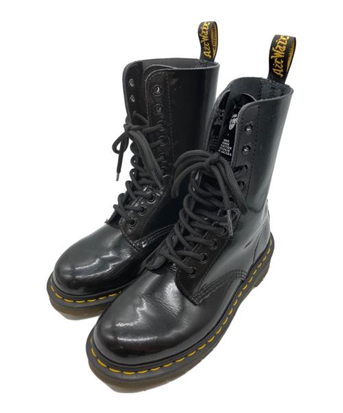 Dr.Martens（ドクターマーチン）Dr.Martens (ドクターマーチン) MARC JACOBS (マークジェイコブス) 10ホールブーツ ブラック サイズ:SIZE 23cmの古着・服飾アイテム