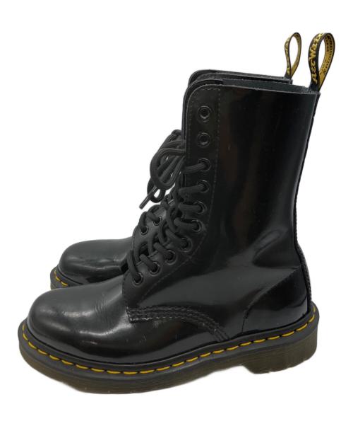 Dr.Martens（ドクターマーチン）Dr.Martens (ドクターマーチン) MARC JACOBS (マークジェイコブス) 10ホールブーツ ブラック サイズ:SIZE 23cmの古着・服飾アイテム