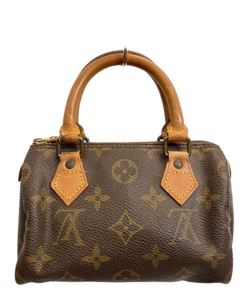 LOUIS VUITTON（ルイ ヴィトン）LOUIS VUITTON (ルイ ヴィトン) ミニスピーディ ハンドバッグ ブラウンの古着・服飾アイテム