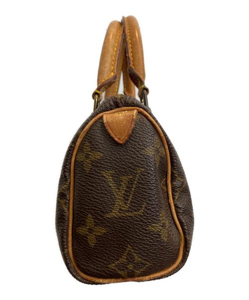 LOUIS VUITTON（ルイ ヴィトン）LOUIS VUITTON (ルイ ヴィトン) ミニスピーディ ハンドバッグ ブラウンの古着・服飾アイテム