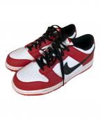 NIKEナイキ）の古着「DUNK LOW ゴルフシューズ」｜レッド