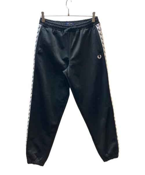 FRED PERRY（フレッドペリー）FRED PERRY (フレッドペリー) TAPED TRACK PANTS ブラック サイズ:Мの古着・服飾アイテム