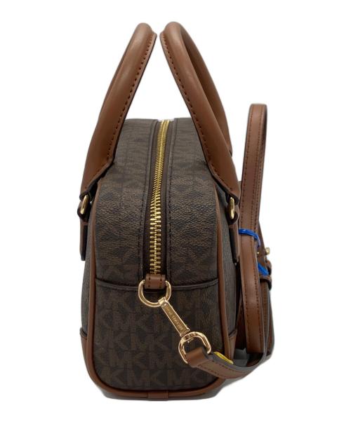 MICHAEL KORS（マイケル・コース）MICHAEL KORS (マイケル・コース) コンバーチブル　ショルダーバッグ ブラウンの古着・服飾アイテム