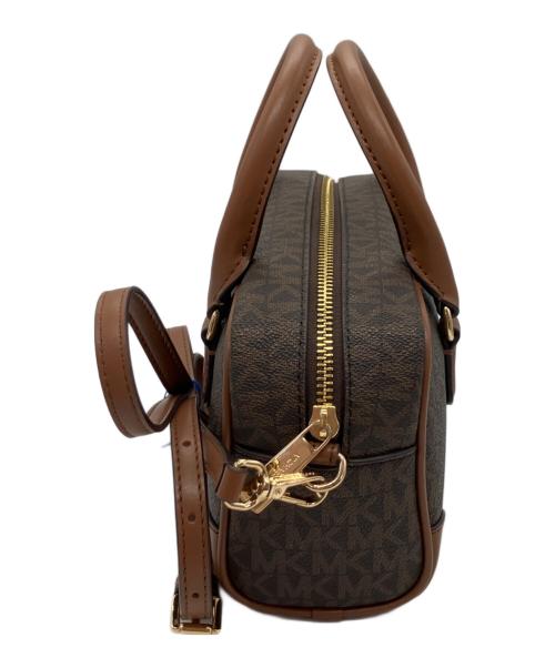 MICHAEL KORS（マイケル・コース）MICHAEL KORS (マイケル・コース) コンバーチブル　ショルダーバッグ ブラウンの古着・服飾アイテム
