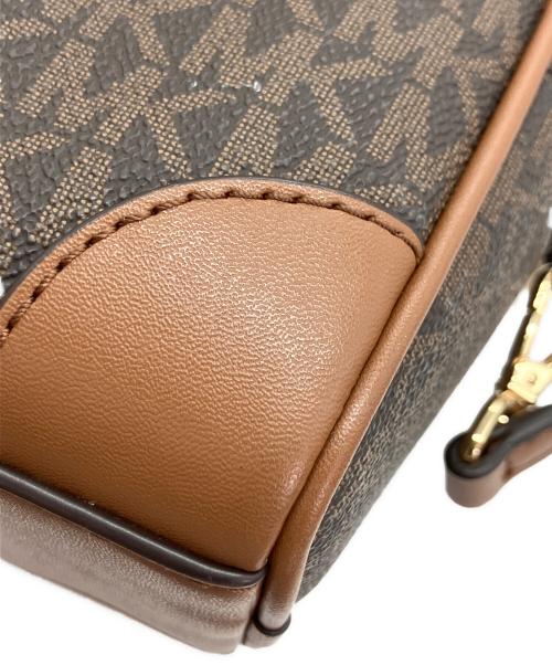 MICHAEL KORS（マイケル・コース）MICHAEL KORS (マイケル・コース) コンバーチブル　ショルダーバッグ ブラウンの古着・服飾アイテム