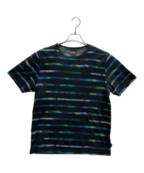 PAUL SMITH（ポールスミス）PAUL SMITH (ポールスミス) 半袖カットソー ブラック サイズ:Ｌの古着・服飾アイテム